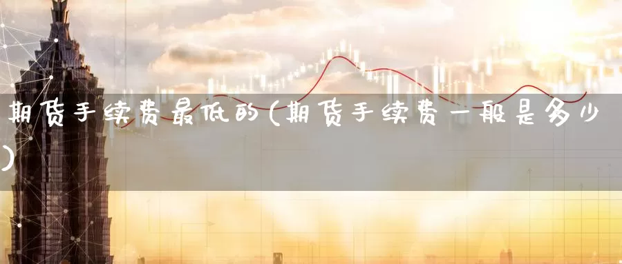 期货手续费最低的(期货手续费一般是多少)