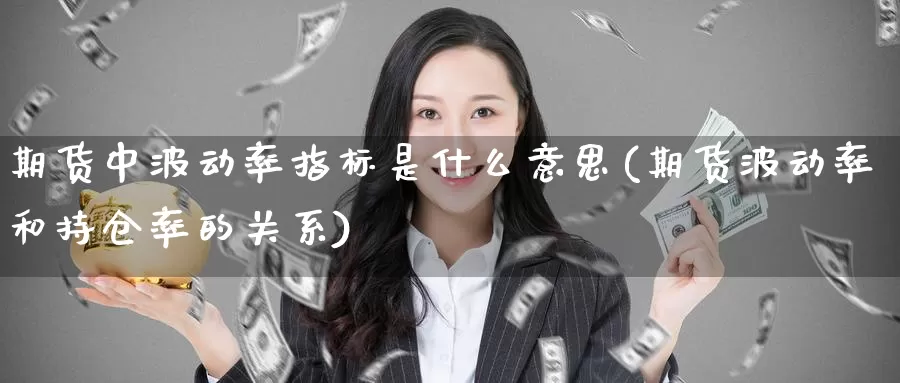 期货中波动率指标是什么意思(期货波动率和持仓率的关系)