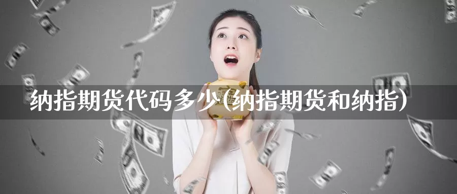 纳指期货代码多少(纳指期货和纳指)