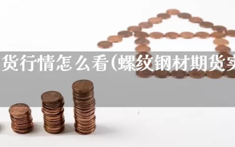螺纹期货行情怎么看(螺纹钢材期货实时行情)