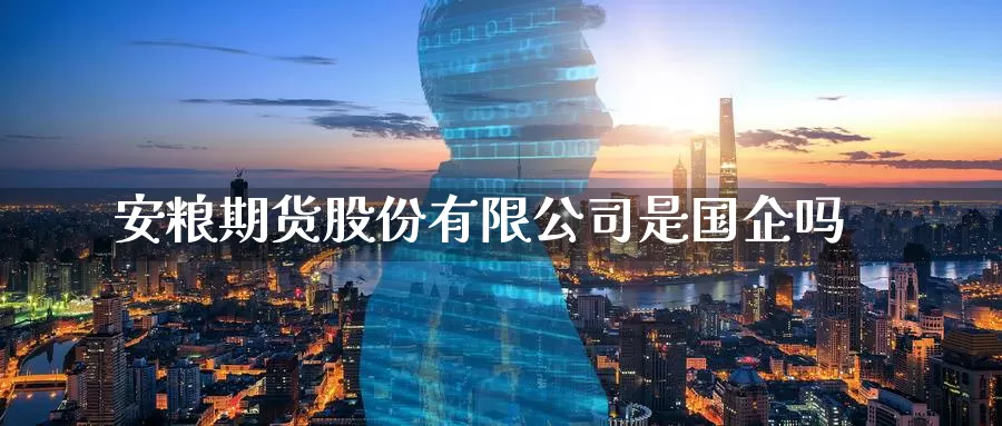 安粮期货股份有限公司是国企吗