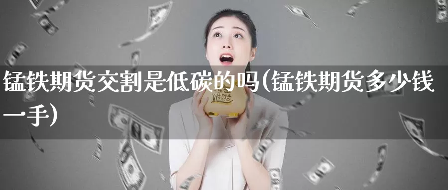 锰铁期货交割是低碳的吗(锰铁期货多少钱一手)