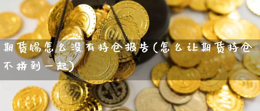 期货锡怎么没有持仓报告(怎么让期货持仓不拼到一起)