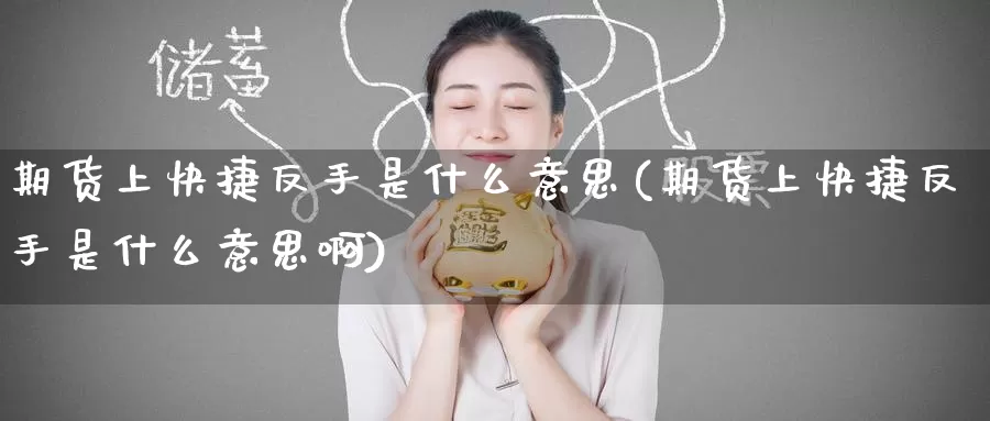 期货上快捷反手是什么意思(期货上快捷反手是什么意思啊)