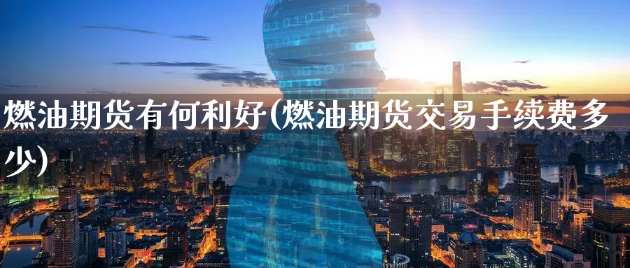 燃油期货有何利好(燃油期货交易手续费多少)