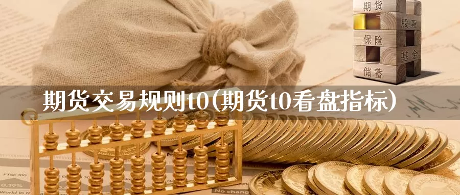 期货交易规则t0(期货t0看盘指标)
