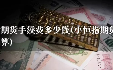 小恒指期货手续费多少钱(小恒指期货手续费怎么算)