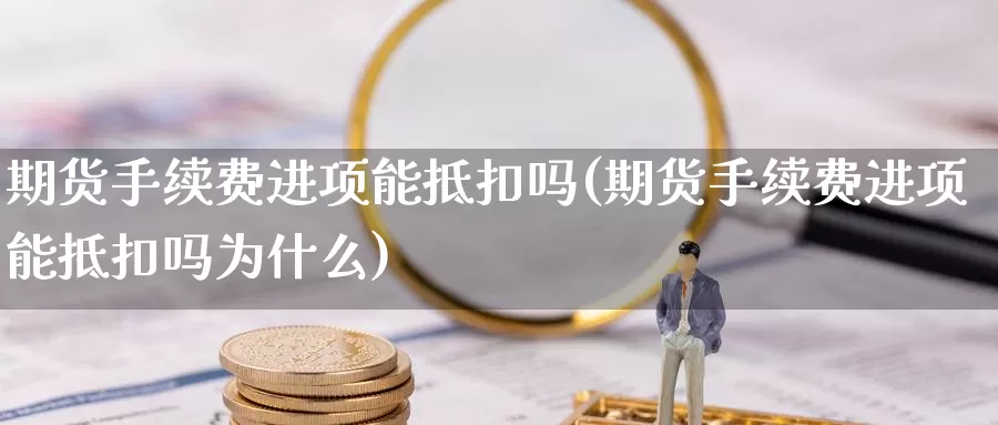 期货手续费进项能抵扣吗(期货手续费进项能抵扣吗为什么)