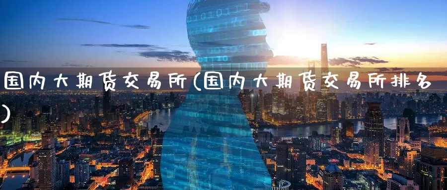 国内大期货交易所(国内大期货交易所排名)