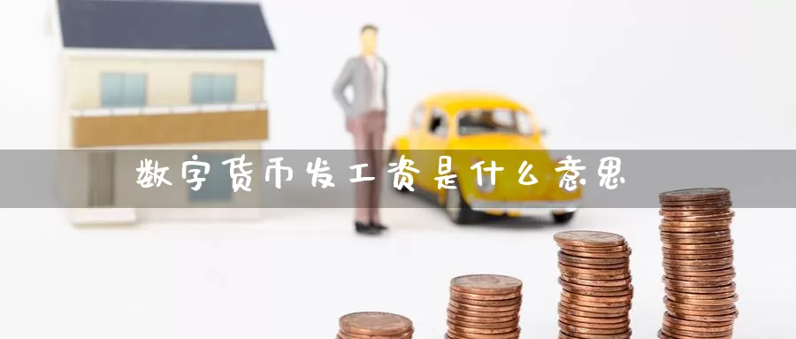 数字货币发工资是什么意思