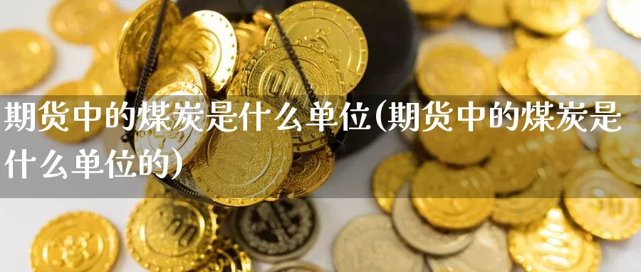 期货中的煤炭是什么单位(期货中的煤炭是什么单位的)