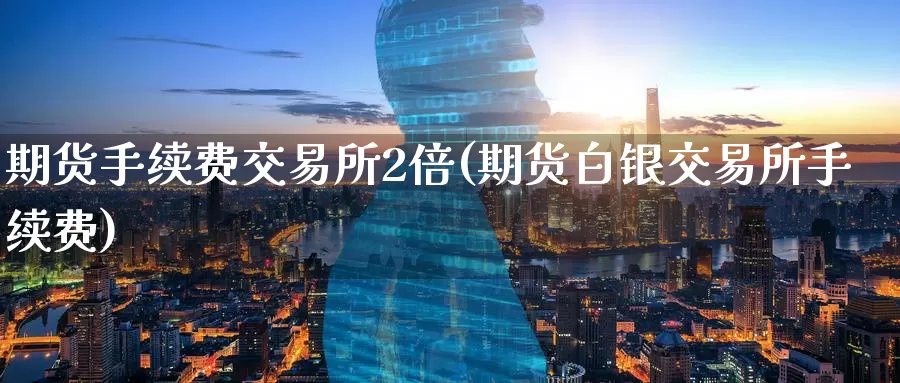 期货手续费交易所2倍(期货白银交易所手续费)