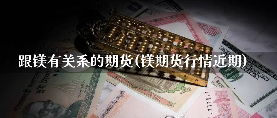 跟镁有关系的期货(镁期货行情近期)