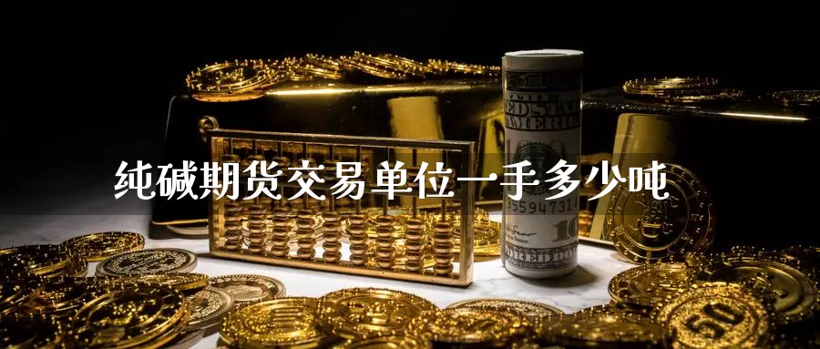纯碱期货交易单位一手多少吨