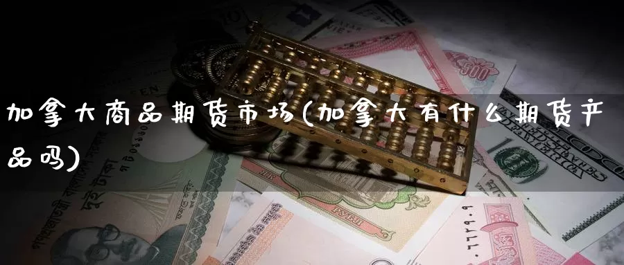 加拿大商品期货市场(加拿大有什么期货产品吗)