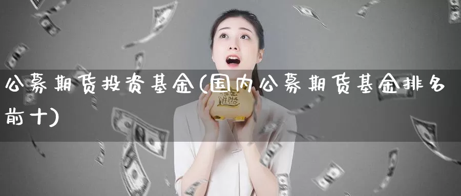 公募期货投资基金(国内公募期货基金排名前十)