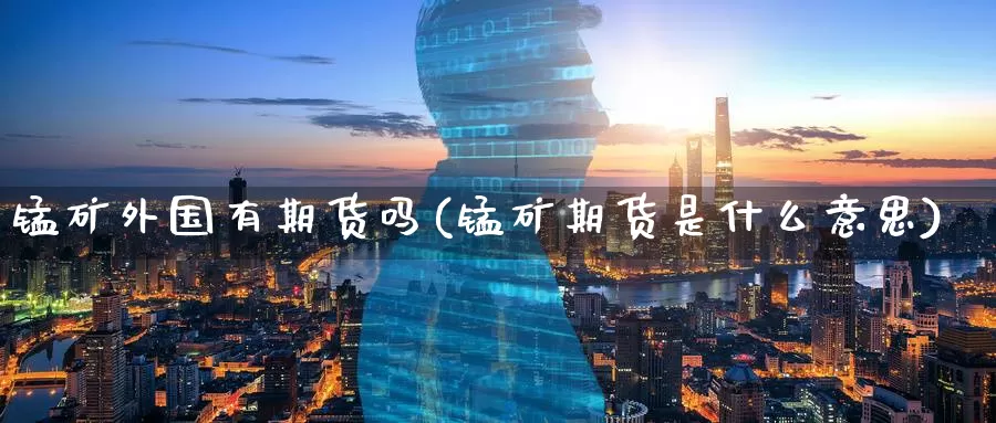 锰矿外国有期货吗(锰矿期货是什么意思)