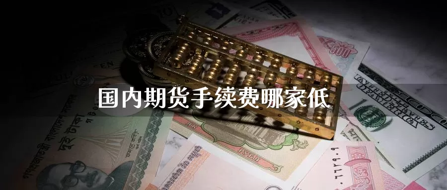 国内期货手续费哪家低