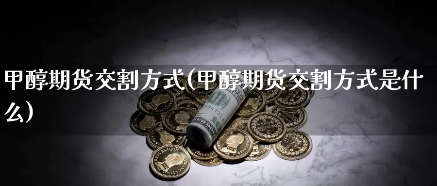 甲醇期货交割方式(甲醇期货交割方式是什么)